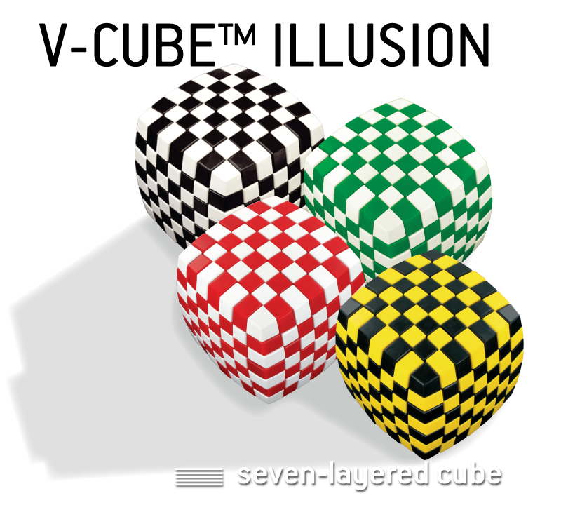 You can enjoy the challenge of solving this bi-colored cube yourself