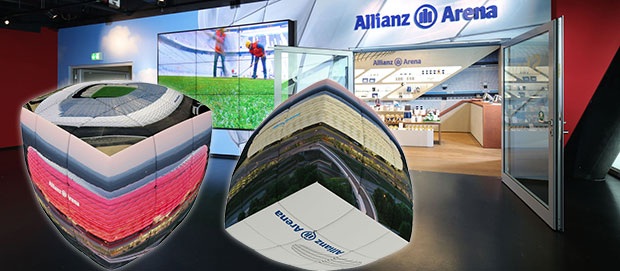 V-Cube for the Allianz Arena, Munich Germany